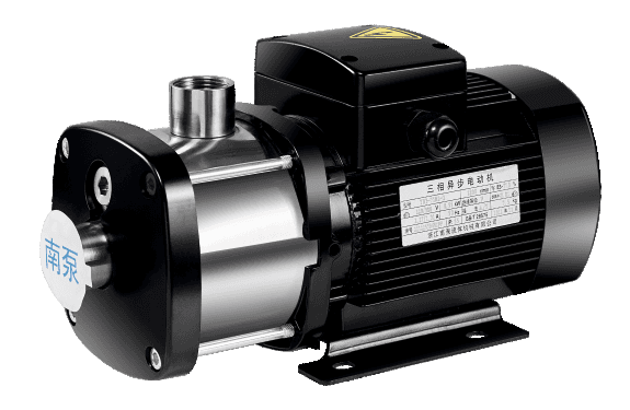 CHM Series — Berlington Horizontal Multistage pump, Stainless steel, flow rate 1 – 32 m³/h, max head 6 – 88 m