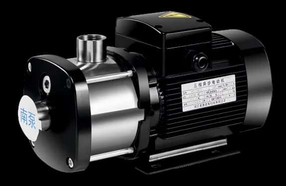 CHM Series — Berlington Horizontal Multistage pump, Stainless steel, flow rate 1 – 32 m³/h, max head 6 – 88 m