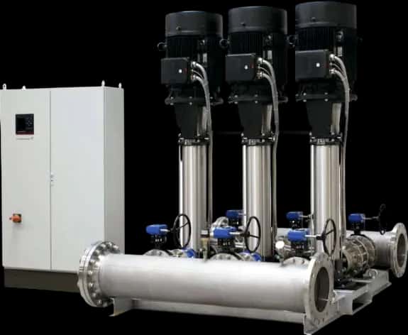 HYDRO Variable Speed System — Berlington Hydro & Booster pump, Stainless steel / Cast iron, flow rate 2 – 500 m³/h, max head 4 – 200 m