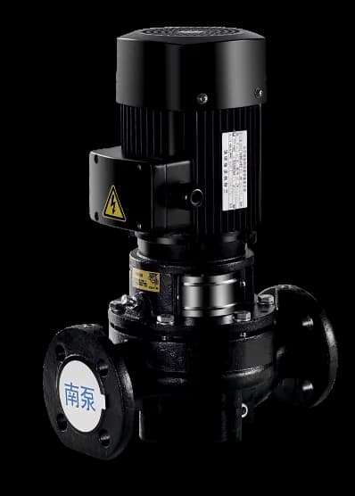 LD Vertical Inline Circulation Pump Berlington industrial pump with flow rate 2 – 1200 m³/h and max head 6.3 – 107.6 m
