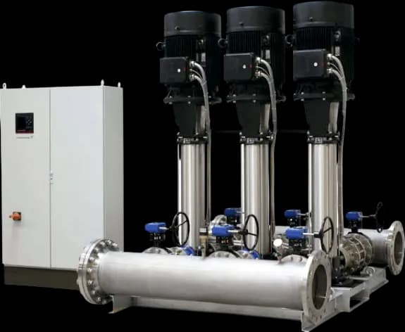 HYDRO Variable Speed System Berlington industrial pump with flow rate 2 – 500 m³/h and max head 4 – 200 m